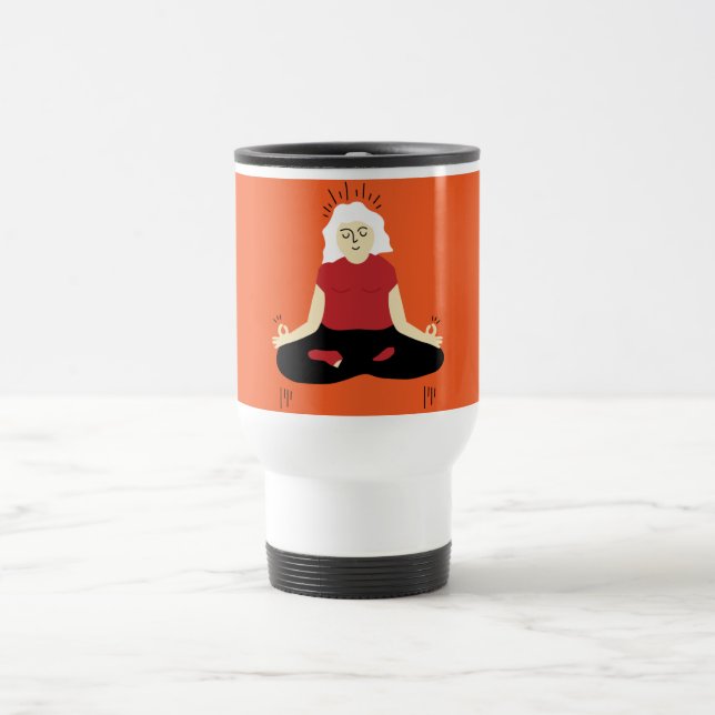 Transcendental Meditation  Travel Mug (Center)