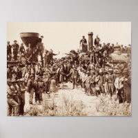 Transcontinental Railroad - Golden Spike Ceremony