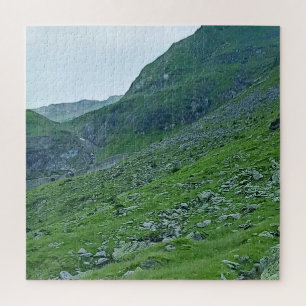 Transfagarasan Alpine Slope – Romania Photography Jigsaw Puzzle
