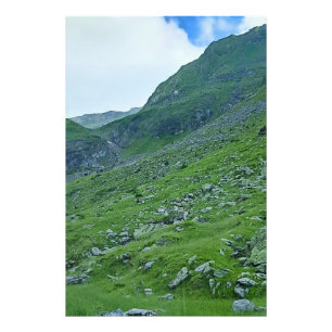 Transfagarasan Alpine Slope – Romania Photography Photo Print