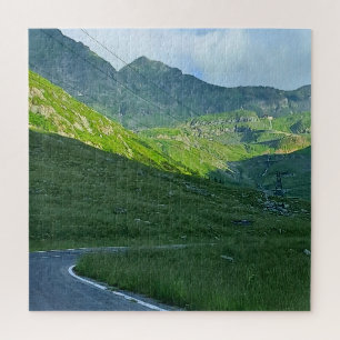Transfagarasan Alpine View – Romania Mountain Art Jigsaw Puzzle
