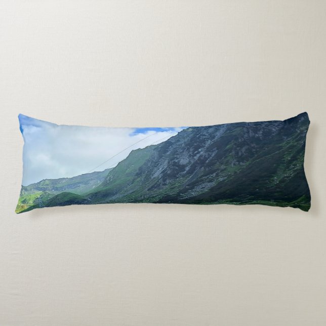 Transfagarasan Mountain Road - Romania Body Cushion (Front)