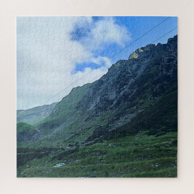 Transfagarasan Mountain Road - Romania Jigsaw Puzzle (Vertical)