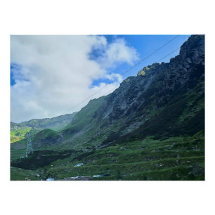 Transfagarasan Mountain Road - Romania Poster
