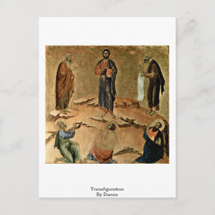 Transfiguration By Duccio Postcard