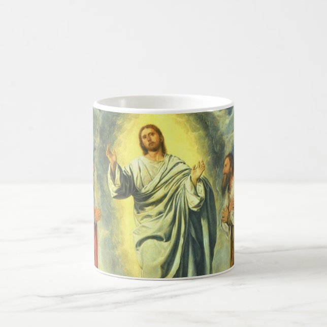 Transfiguration by Giovanni Girolamo Savoldo Coffee Mug (Center)