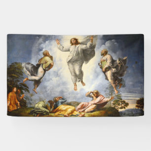 Transfiguration of Christ - Raphaello Sanzio 1520 Banner
