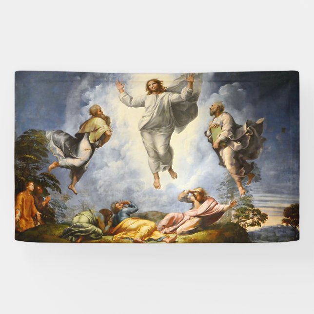 Transfiguration of Christ - Raphaello Sanzio 1520 Banner (Horizontal)