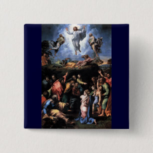 TRANSFIGURATION OF JESUS 15 CM SQUARE BADGE