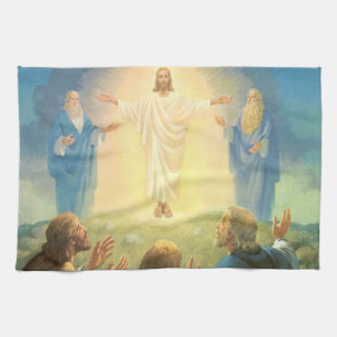 Transfiguration of Jesus Christ, Vintage Religion Tea Towel