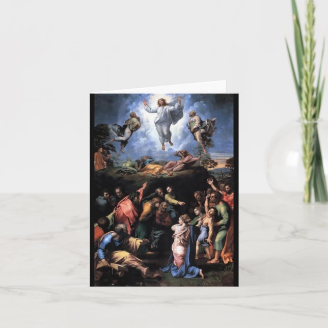 TRANSFIGURATION OF JESUS HOLIDAY CARD (Front)