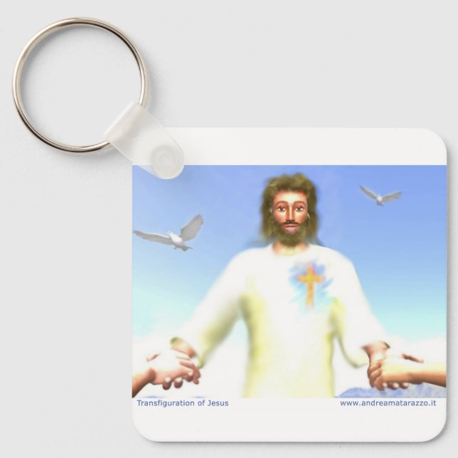 Transfiguration of Jesus  Key Ring (Front)