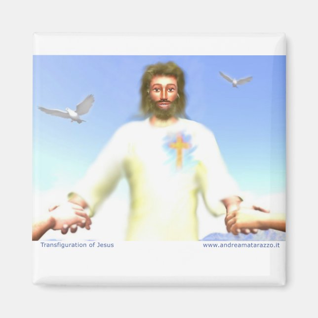 Transfiguration of Jesus  Magnet (Front)