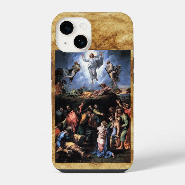 TRANSFIGURATION OF JESUS monogram iPhone Case (Back)
