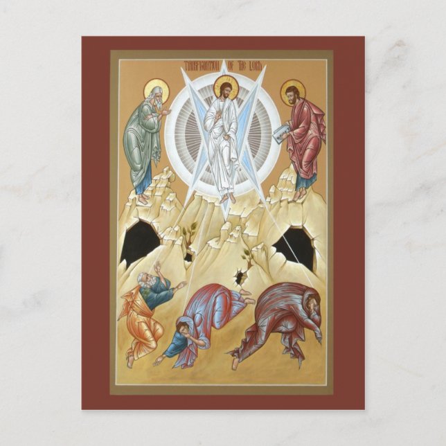 Transfiguration of the Lord Prayer Card (Front)