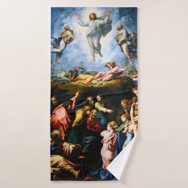 Transfiguration, Raphael Bath Towel (Bath Towel)
