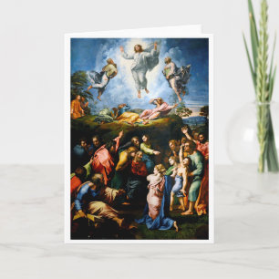 Transfiguration, Raphael Card