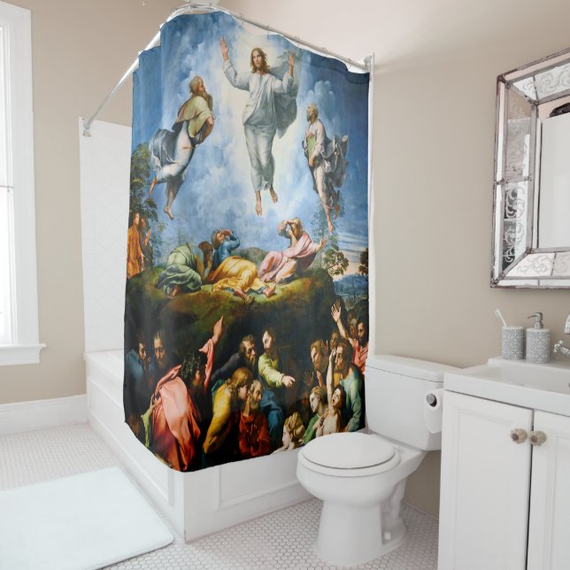 Transfiguration, Raphael Shower Curtain (In Situ)