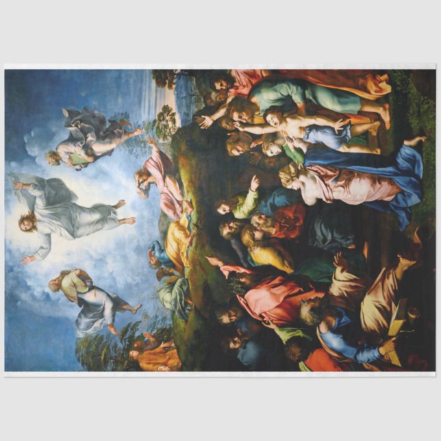 Transfiguration, Raphael Tissue Paper (Front)
