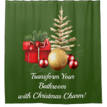 Transform Your Bathroom with Christmas Charm!