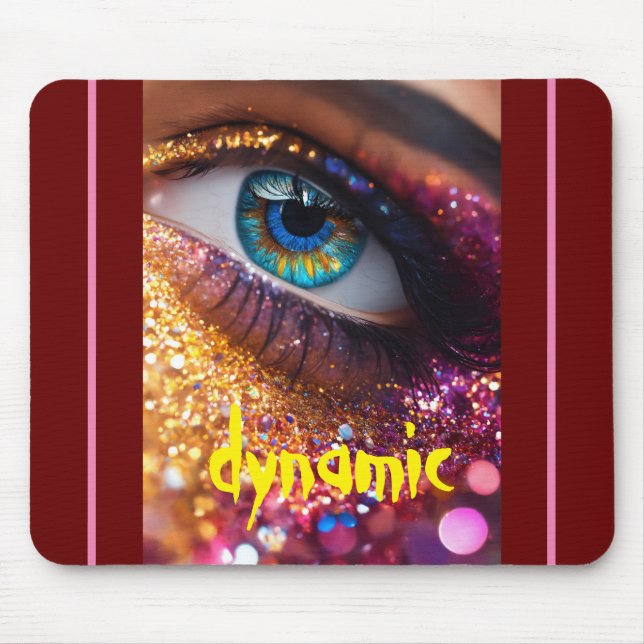 "Transform Your Desk with Custom Mousepads" Mouse Pad (Front)