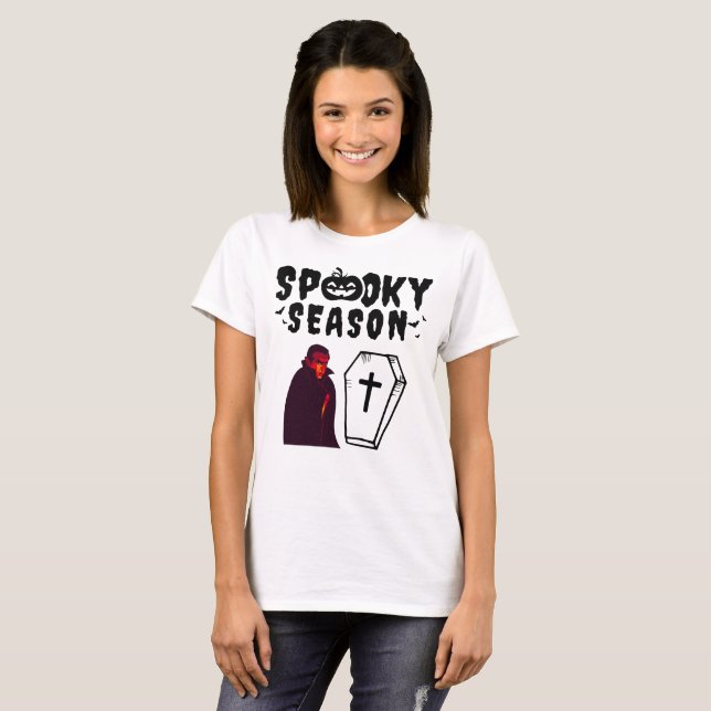 Transform Your Halloween Style with Our Spooky Vam T-Shirt (Front Full)