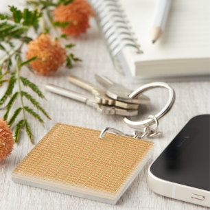 Transform Your Space Stunning Orange and Yellow Key Ring