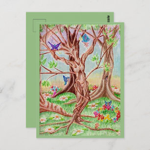 "Transformation" Artwork Postcard