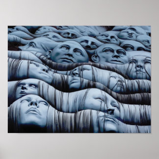 "Transformation" Design Print Poster Wall Art 