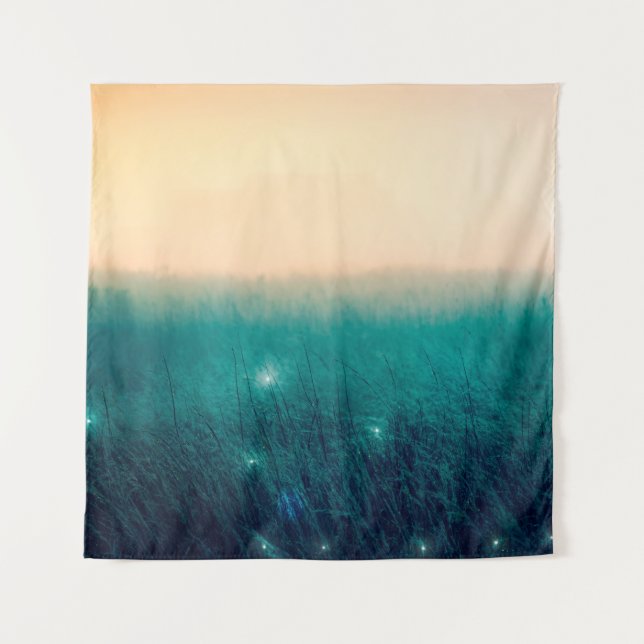Transformation grunge texture sun tapestry (Front)