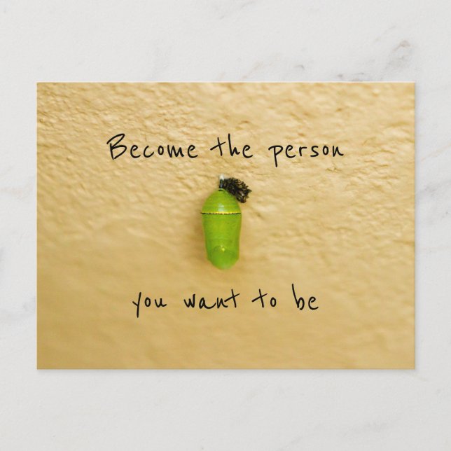 Transformation Metamorphosis Change Support Postcard (Front)