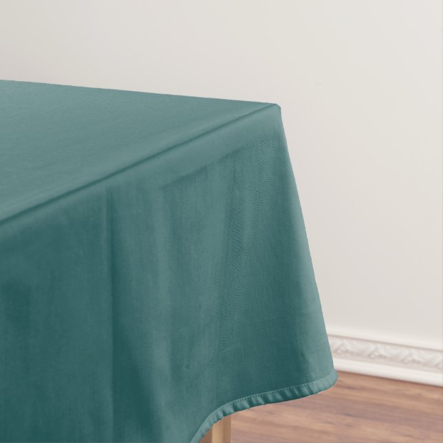Transformative Teal  Tablecloth (In Situ)