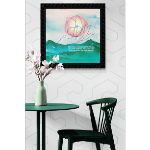 Transformed by Grace The New Creation Christian Poster