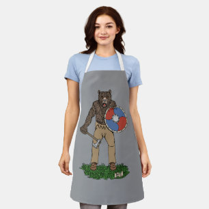Transformed Viking Berserker or Werebear Apron