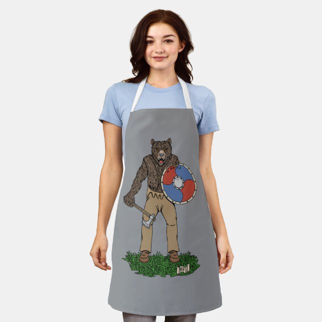 Transformed Viking Berserker or Werebear Apron (Worn)
