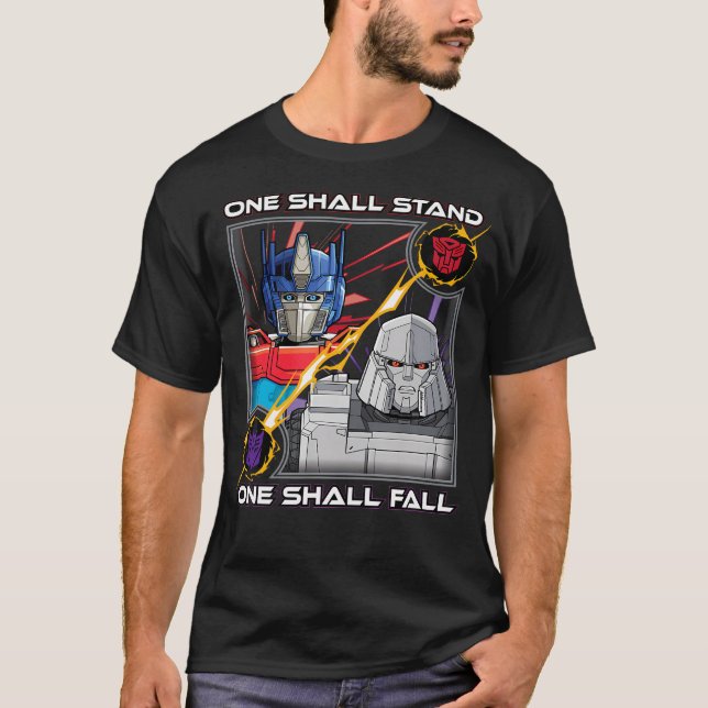 Transformers One One Shall Stand One Shall Fall Po T-Shirt (Front)