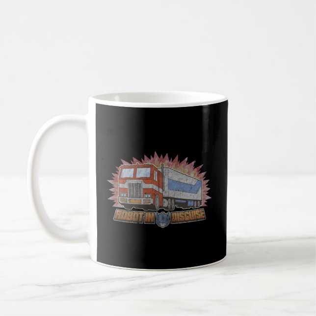 Transformers Optimus Prime Robot In Disguise Coffee Mug (Left)