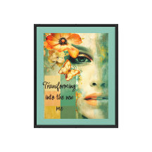 Transforming Into The New MeStretched Canvas Print