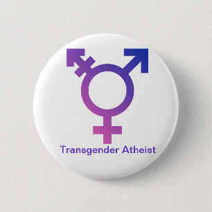 Transgender Atheist button