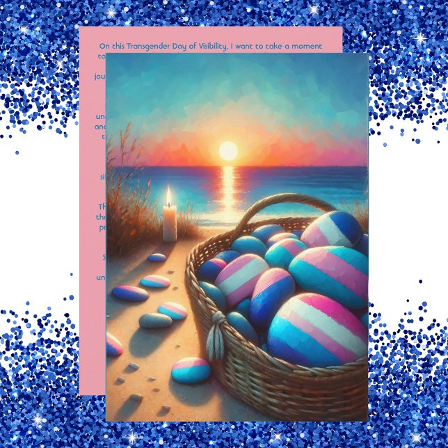 Transgender Day of Visiblity I See You Card (TDOV, Trans, Transgender, Day of Awareness, Card, Queer, Greeting)