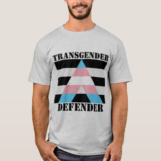 Transgender Defender Ally Sleeveless Shirt (Front)