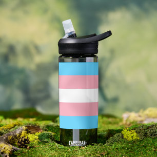 Transgender Flag, community, Pride / gender flag  Water Bottle