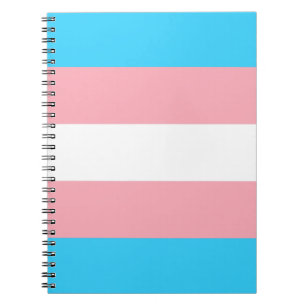 Transgender Flag Notebook