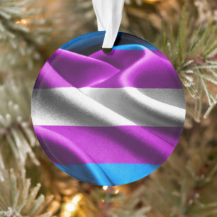 Transgender Flag Ornament