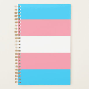 Transgender Flag Planner