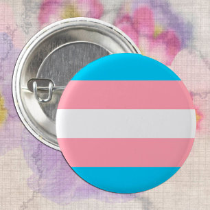 Transgender Flag & Pride community / gender 3 Cm Round Badge