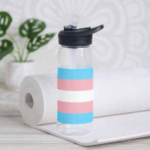 Transgender Flag & Pride community / gender flag Water Bottle