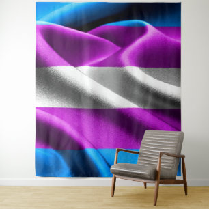 Transgender Flag Tapestry