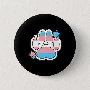 Transgender Furry Paw Lgbtq Month Gay Rights Pride 6 Cm Round Badge