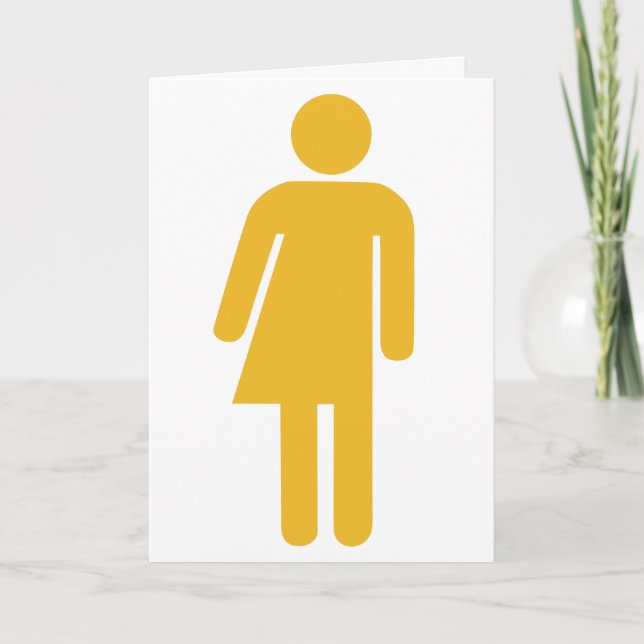 Transgender Greeting card (Front)